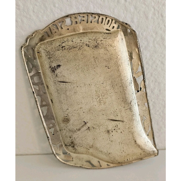 Collectible MCM Indiana Hoosier State Hand-Painted Souvenir Plate VTG Trinket - Picture 3 of 9